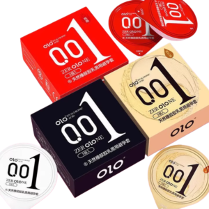 OLO Ultra-Thin 001 Hot&Ice Condom 3pcs