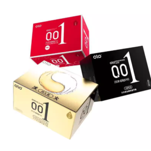 OLO Ultra-Thin 001 Hot&Ice Condom 10pcs