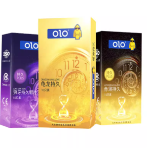 olo langya dotted time delay condom